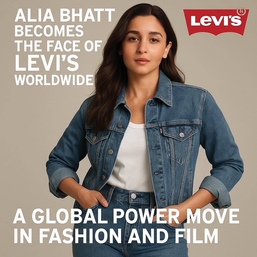 Alia Bhatt becomes the face of Levi’s worldwide : A global power move in fashion and film
