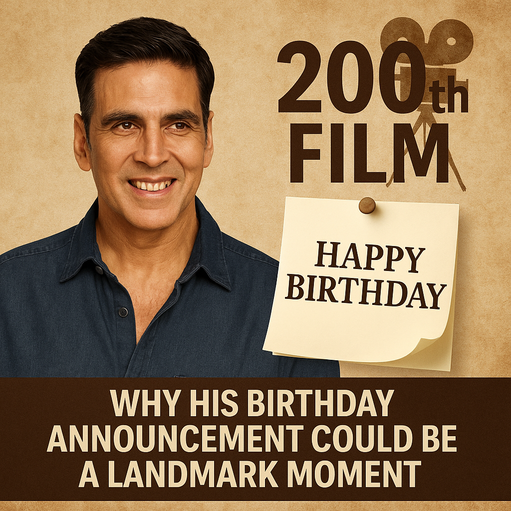 Akshay Kumar’s 200th Film Why His Birthday Announcement Could Be A Landmark Moment