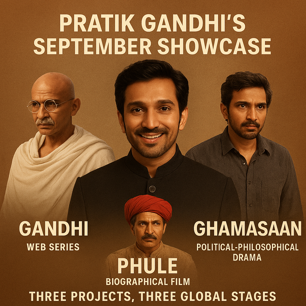 Pratik Gandhi’s September Showcase Three Projects, Three Global Stages