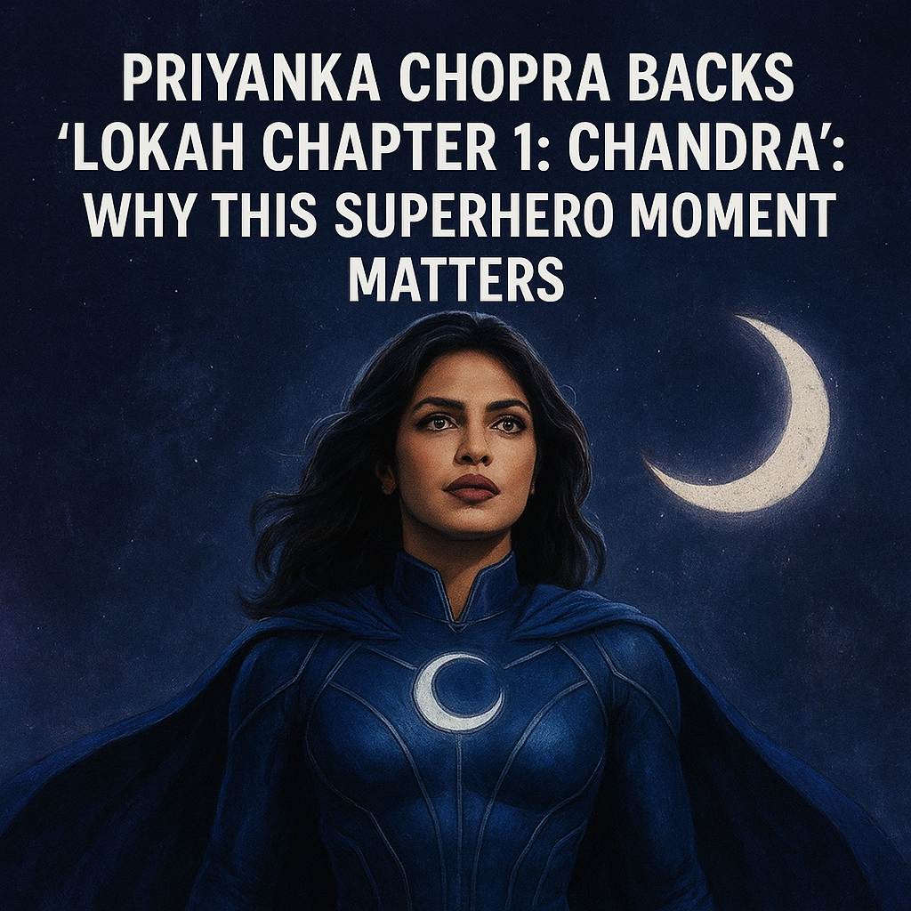 Priyanka Chopra Backs “Lokah Chapter 1 Chandra” Why This Superhero Moment Matters